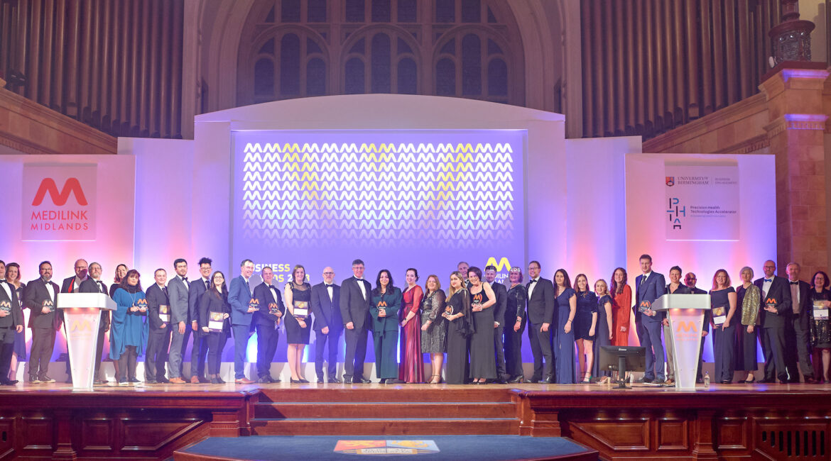 Medilink Midlands Business Awards winners 2023